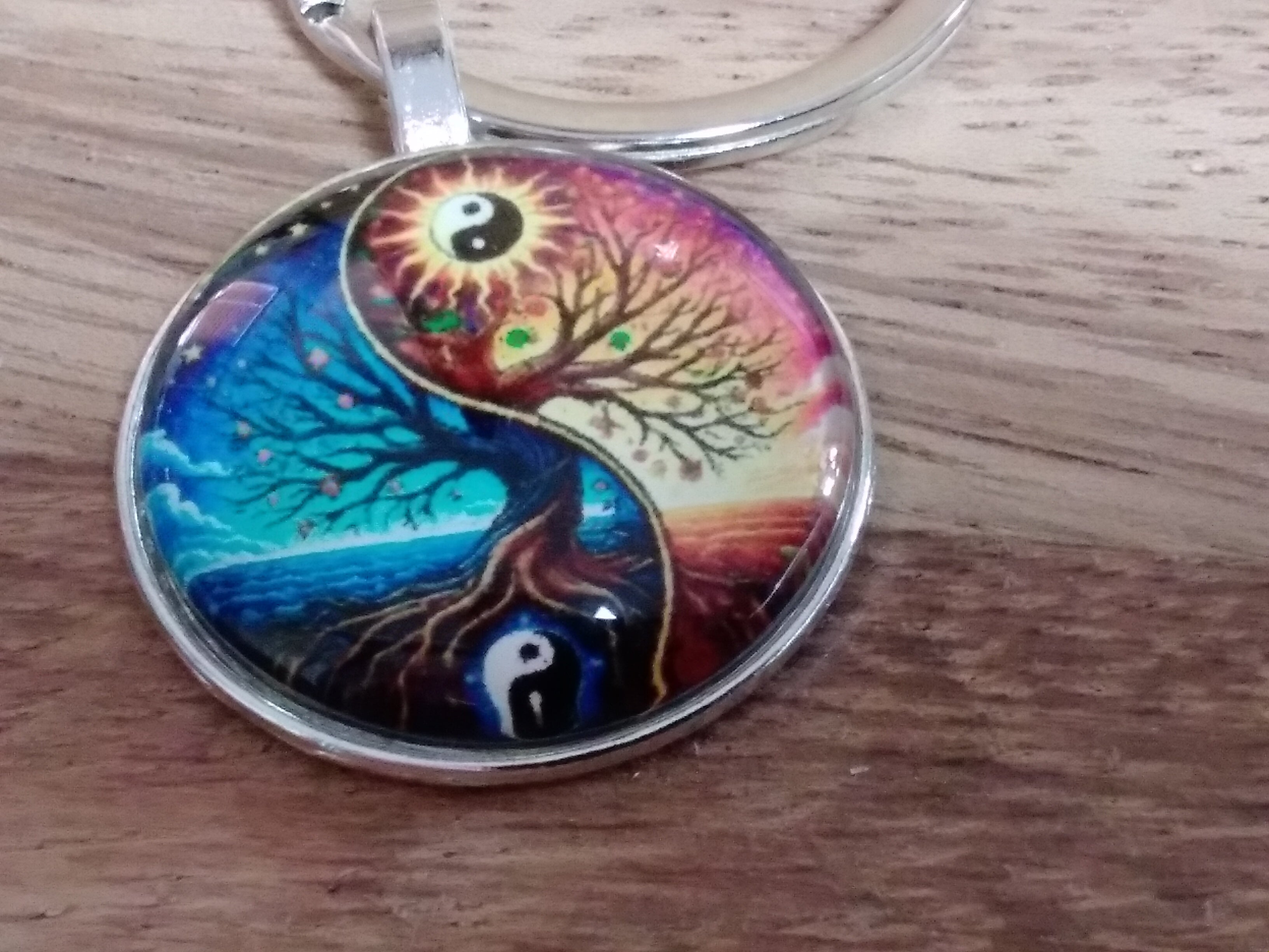 Tree of Life ~Gorgeous ~ Key ring ~ Keychain ~ Spiritual Keyrings – Silver