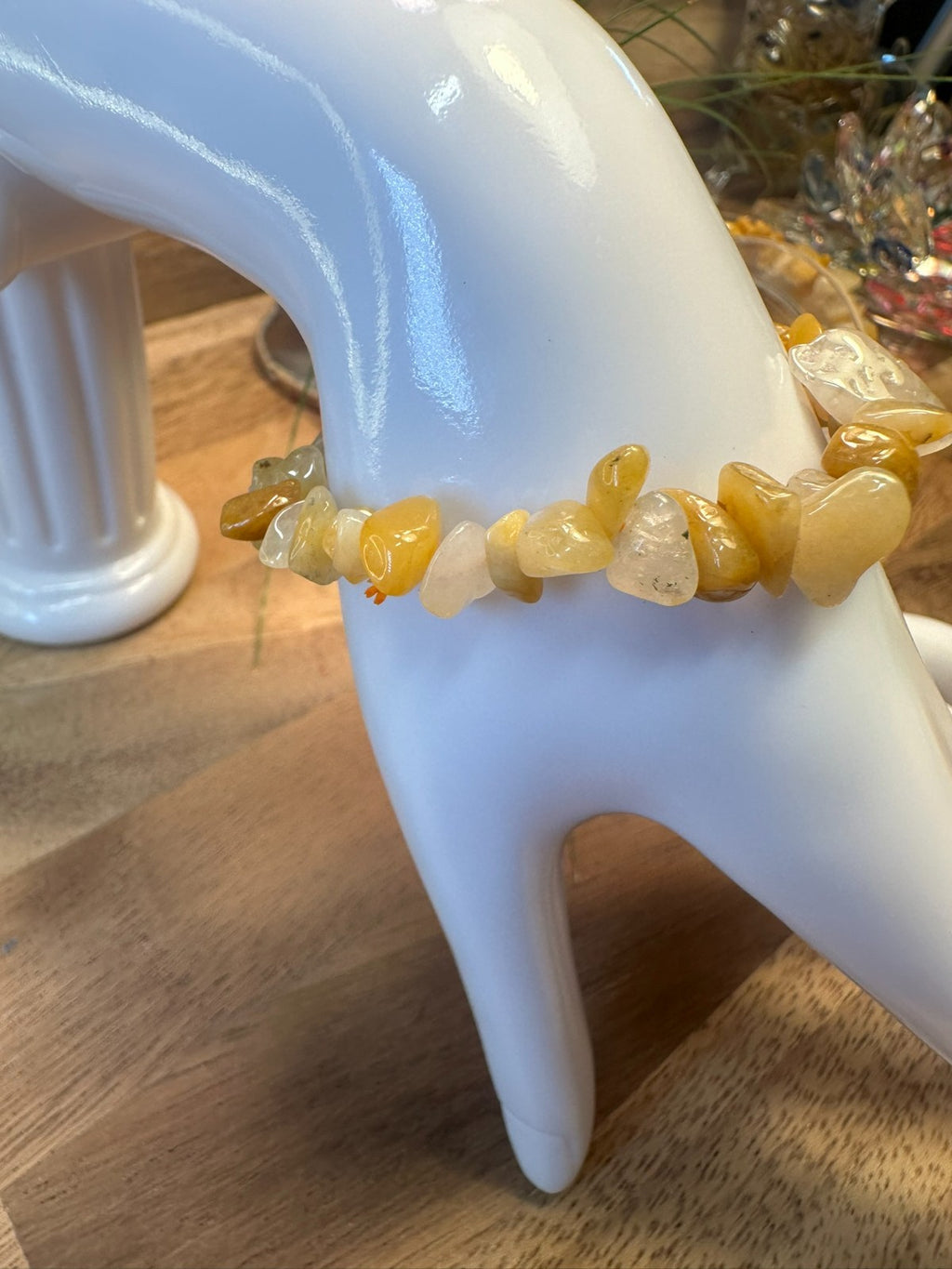 Yellow Jasper Bracelet – Elastic ~ Confidence • Stability • Positive Energy