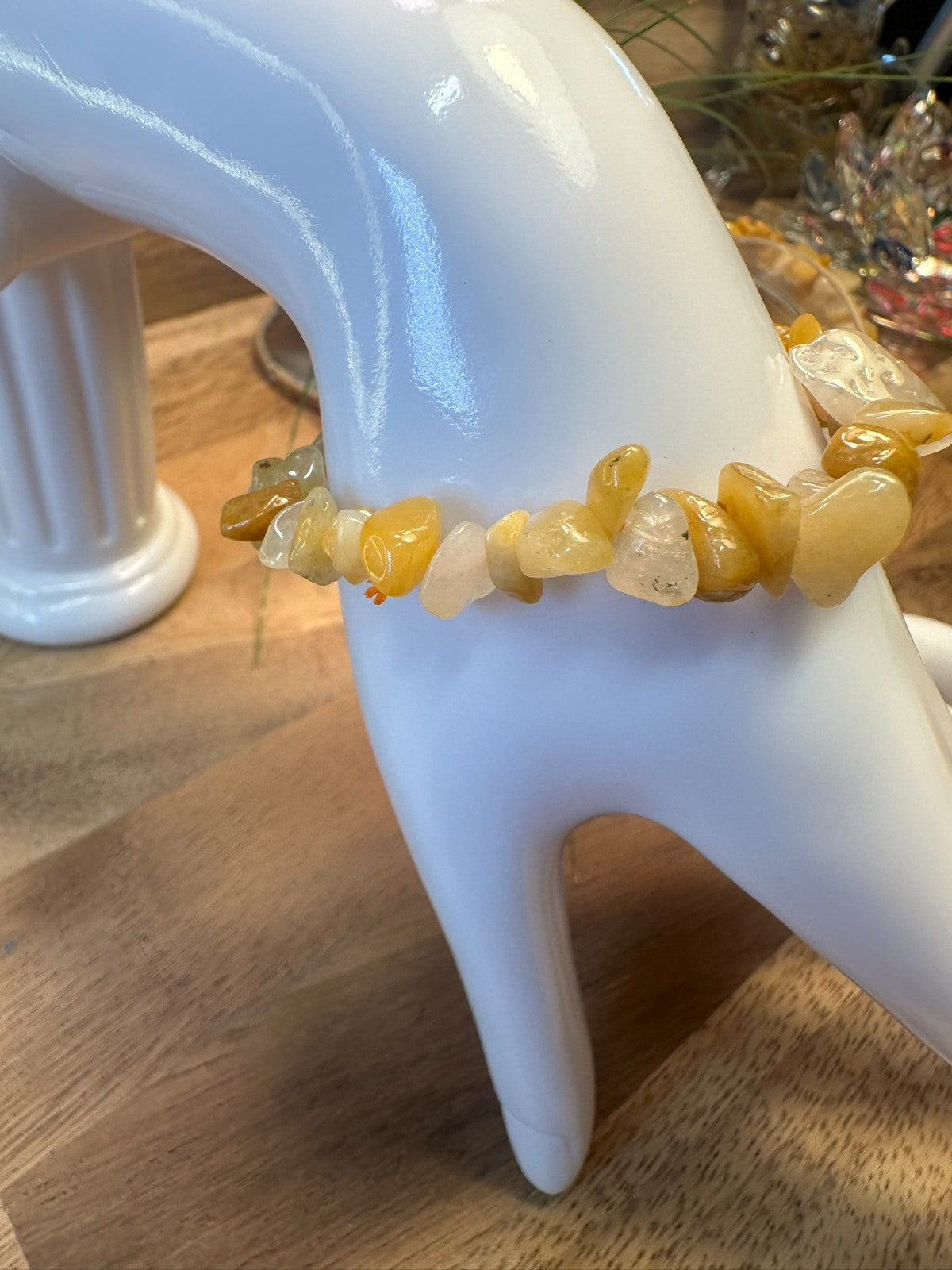 Yellow Jasper Bracelet – Elastic ~ Confidence • Stability • Positive Energy