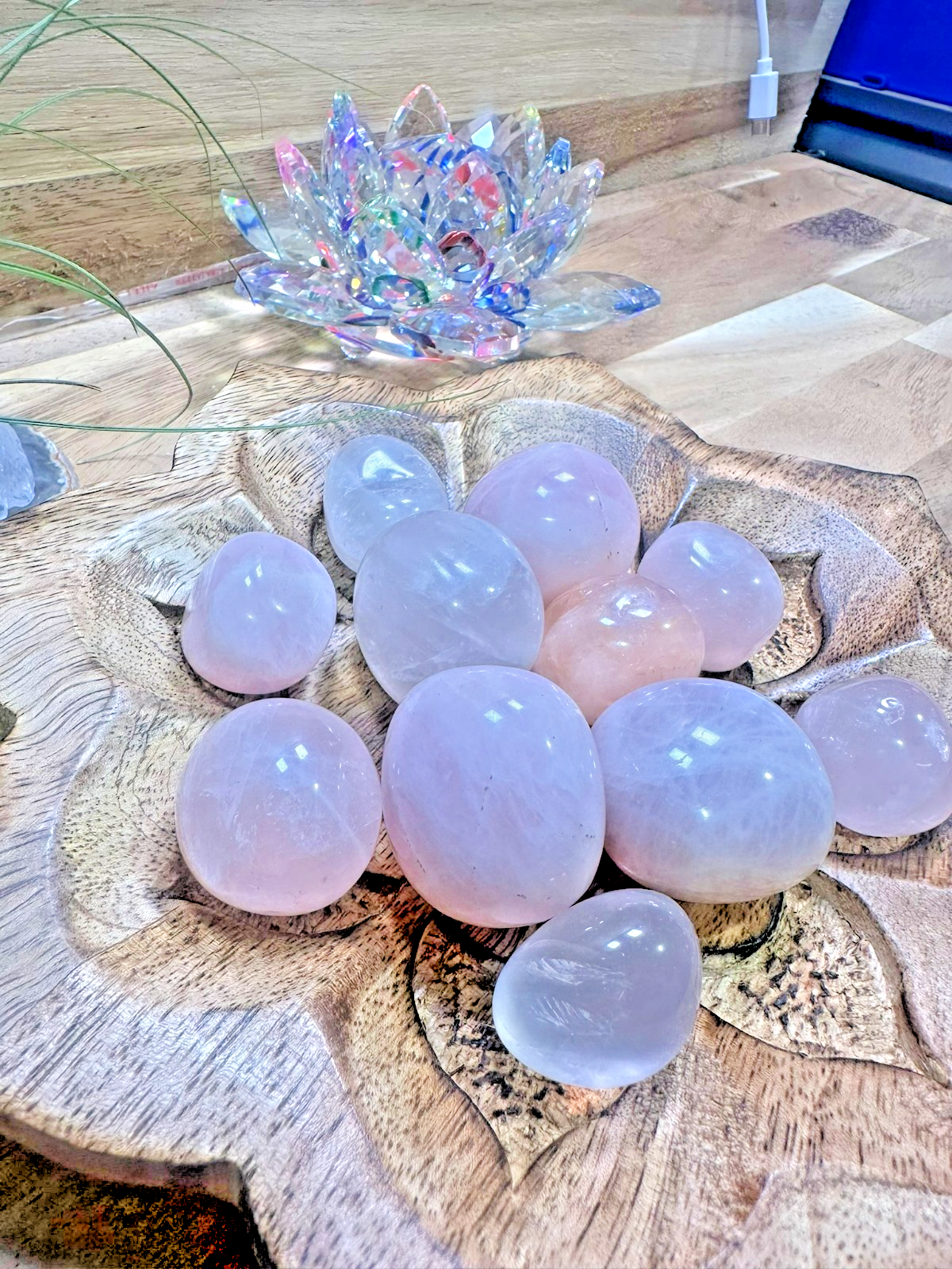 Rose Quartz Tumble Stone~ each ~ Natural Stone Tumbled and Polished ~ Australia
