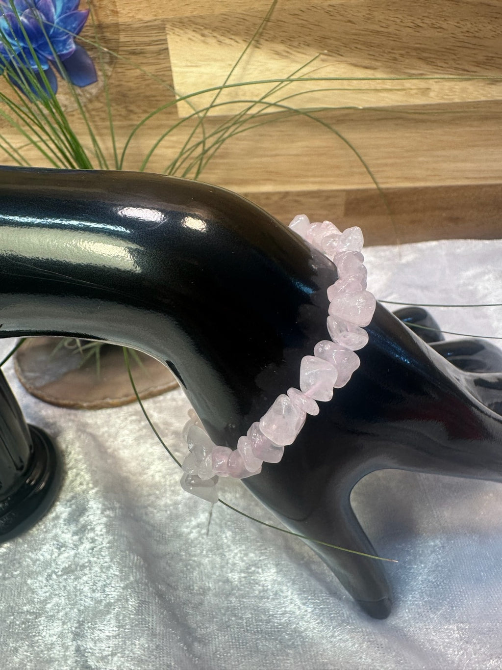 Rose Quartz Bracelet – Elastic ~ Love • Compassion • Emotional Healing