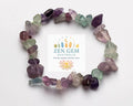 Fluorite Bracelet – Elastic ~ Focus • Clarity • Mental Balance