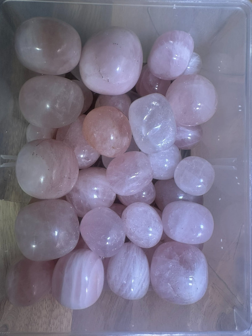 Rose Quartz Tumble Stone~ each ~ Natural Stone Tumbled and Polished ~ Australia