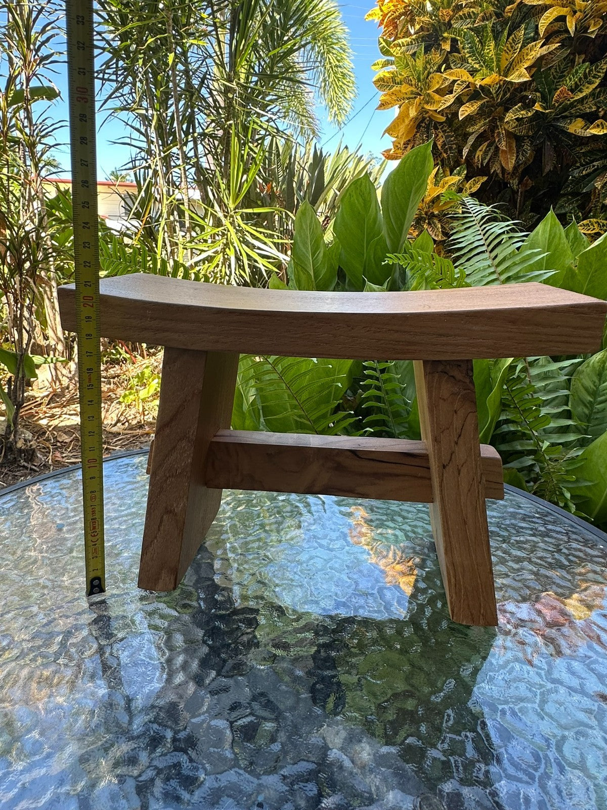 Japanese Style Wooden Altar Stand Solid Timber Display Bench Crystal Bonsai Tabl