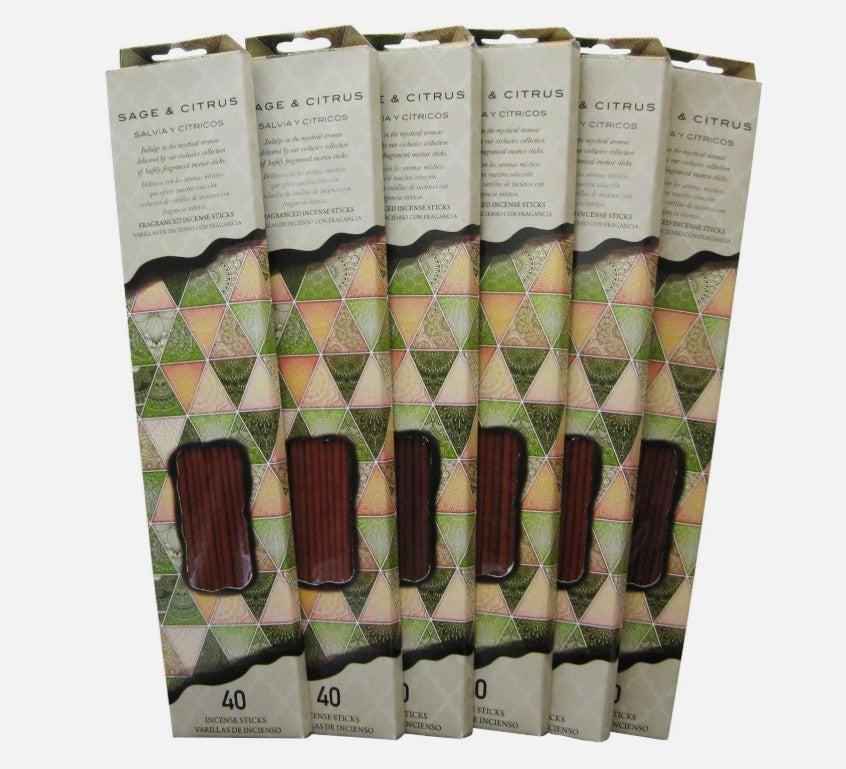 6 pkts Floral Classique Incense Sticks ~ Choose Scent ~ 6 x 40 sticks AUSTRALIA