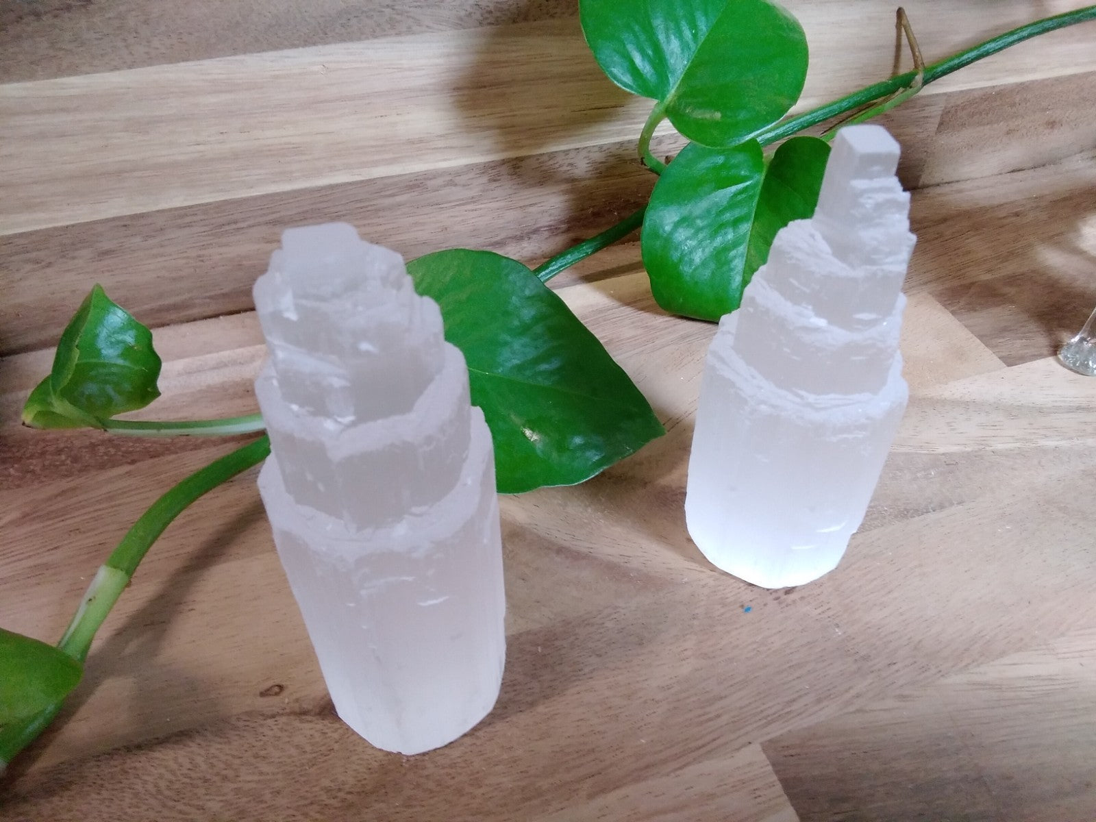 Selenite Mini Tower ~ High Grade Selenite From Morocco ~ 6cm Generators