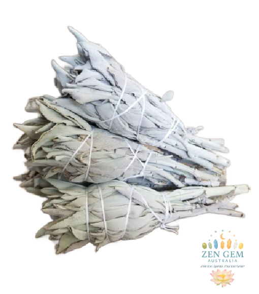 Small California White Sage Smudge Stick ~ Cleansing Bundle Cleansing • Purify