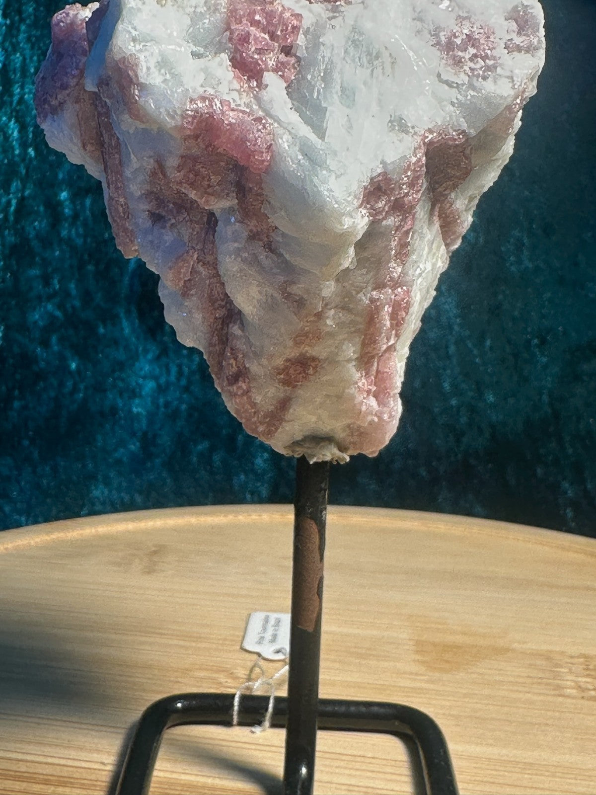 Pink TOURMALINE in Feldspar ~ 262 gms ~Natural Crystal Healing Gem ~ Brazil