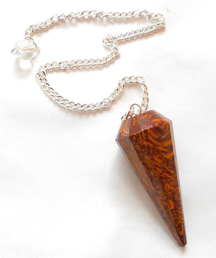 Miriam Jasper (fossil sediment ~ Crystal Dowsing Tool ~ Divination ~ Wisdom •