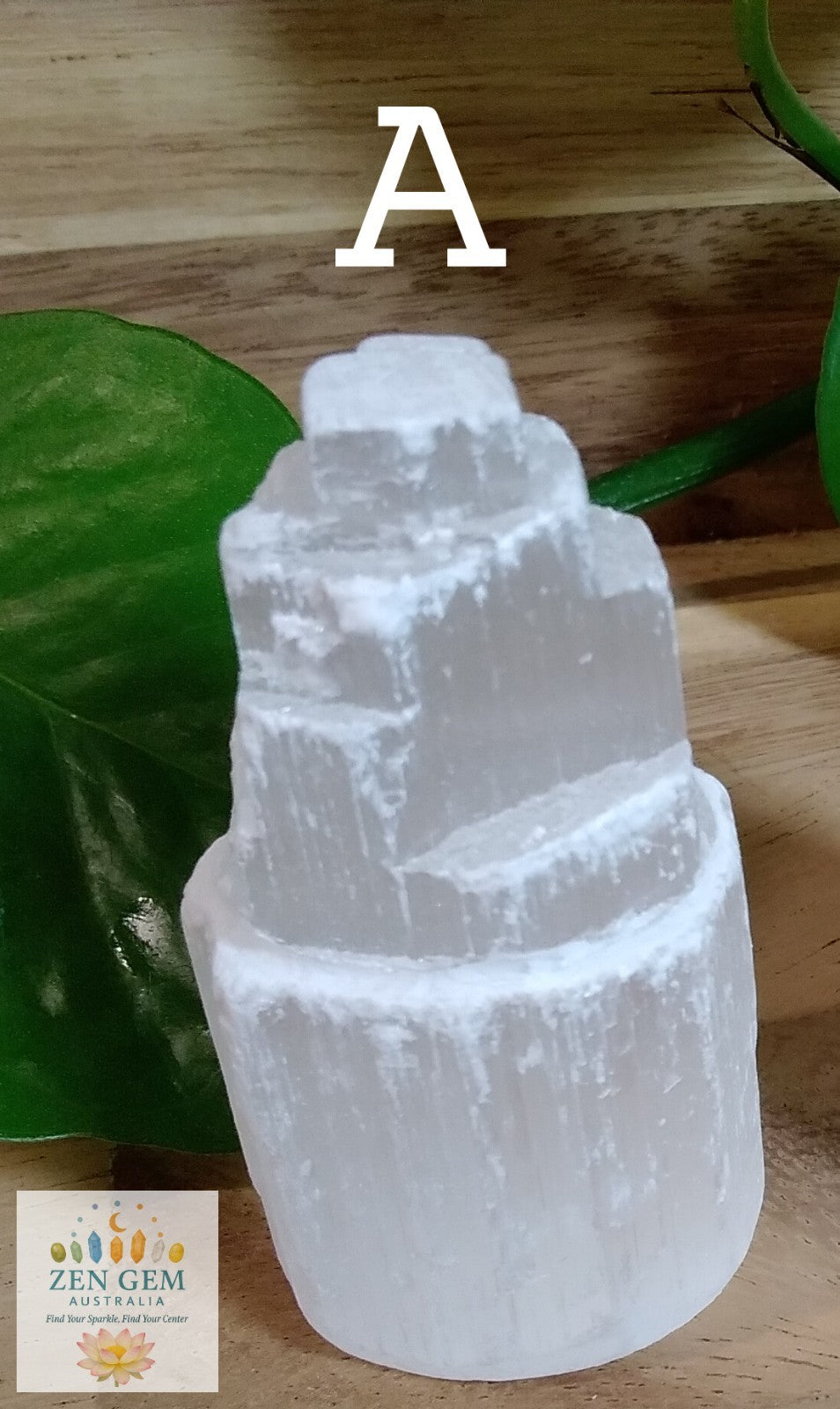 Selenite Mini Tower ~ High Grade Selenite From Morocco ~ 6cm Generators