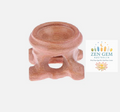 Vintage Solid Wood Ball Stand – Retro Display Holder for Crystal Spheres 3cm
