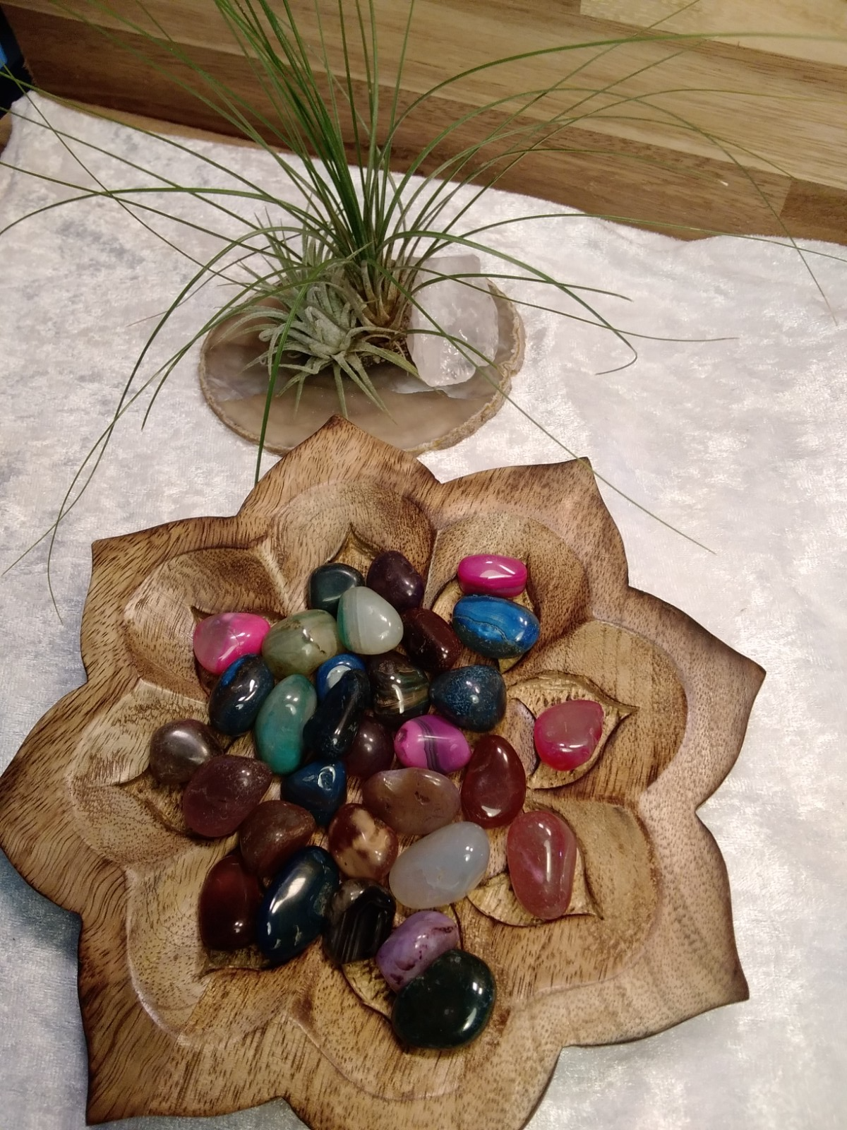 Agate Tumble Stone Mix ~Natural Stone Tumbled and Polished ~ Various weights