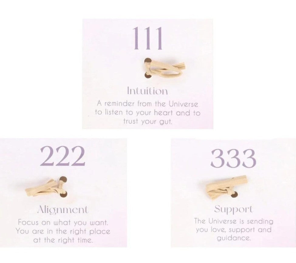 Angel Number Keyrings ~ Metal Charm Key Rings ~ Numerology Protection