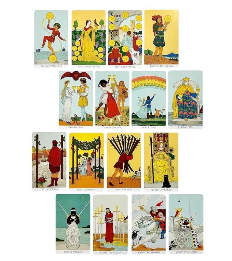 Celestial Guide Tarot Card Deck – 78 Cards with Artwork by Kaleriia Tverdokhli