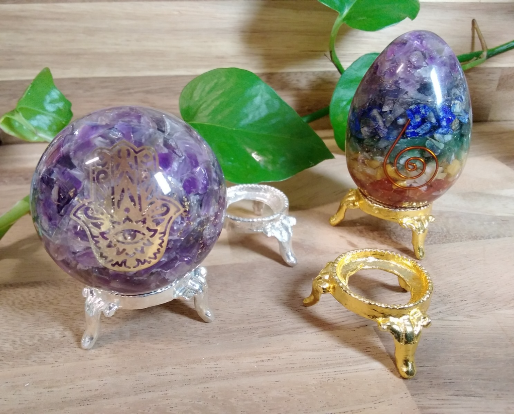 Sphere Display Stand Small Size Princess Design Gold Color