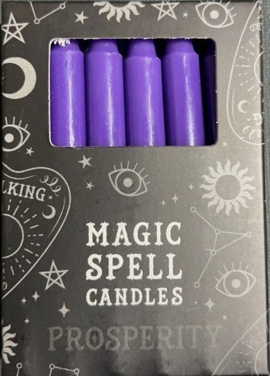 Magic Spell Candles Pack of 12 10cm Ritual Manifestation Wicca Meditation Candle