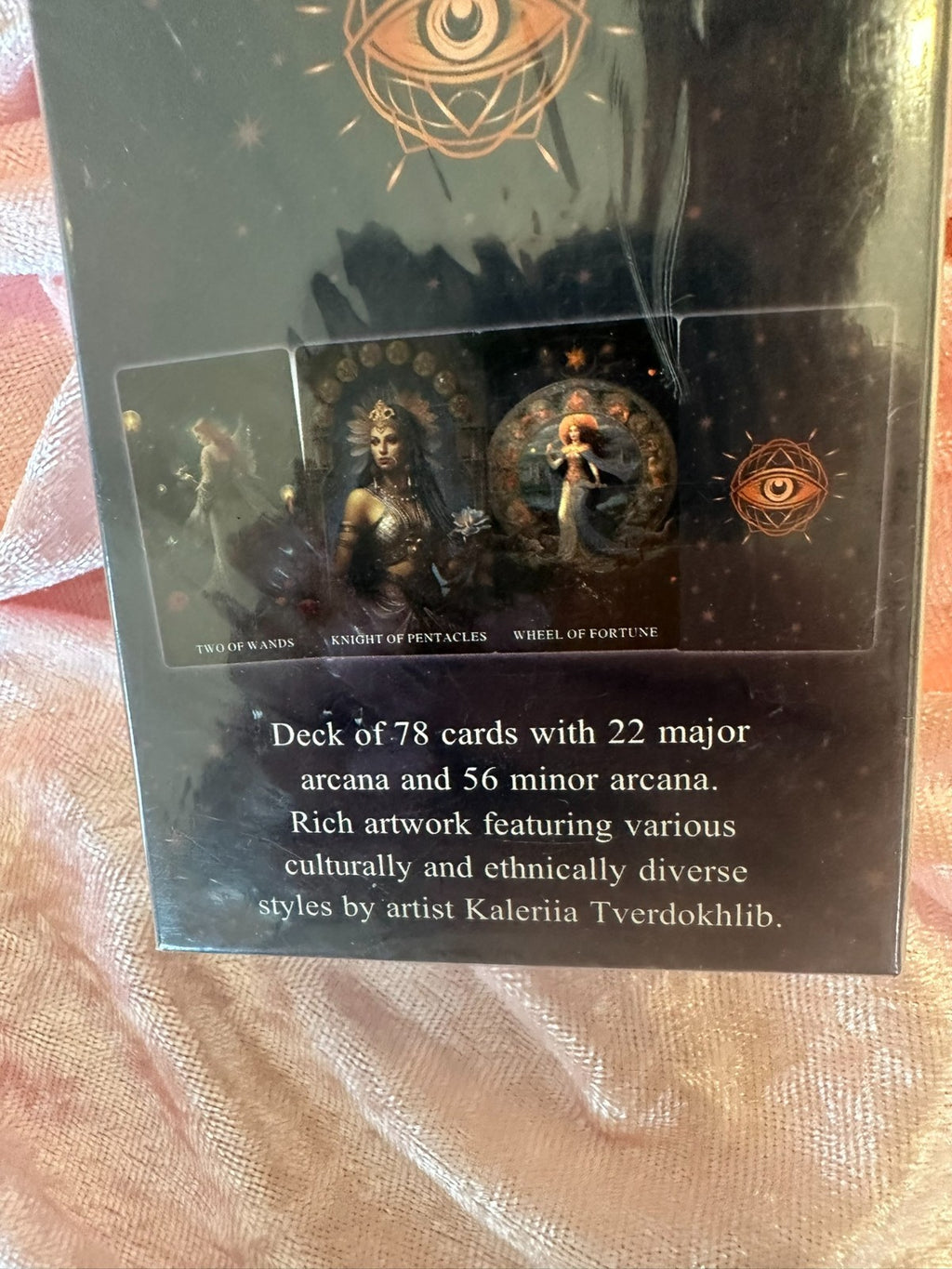 Renaissance Magic Tarot Card Deck – 78 Cards with Artwork by Kaleriia Tverdokhli