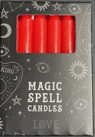 Magic Spell Candles Pack of 12 10cm Ritual Manifestation Wicca Meditation Candle