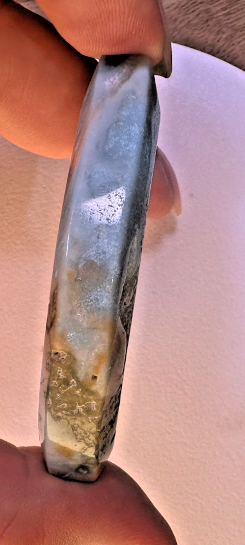 Caribbean Calcite Freeform – 70mm Calm • Soothing • Dream Energy • Inner Peace