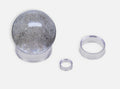 Clear Display Stand – Acrylic Sphere Holder Ring Crystal Balls & Stone 2 sizes