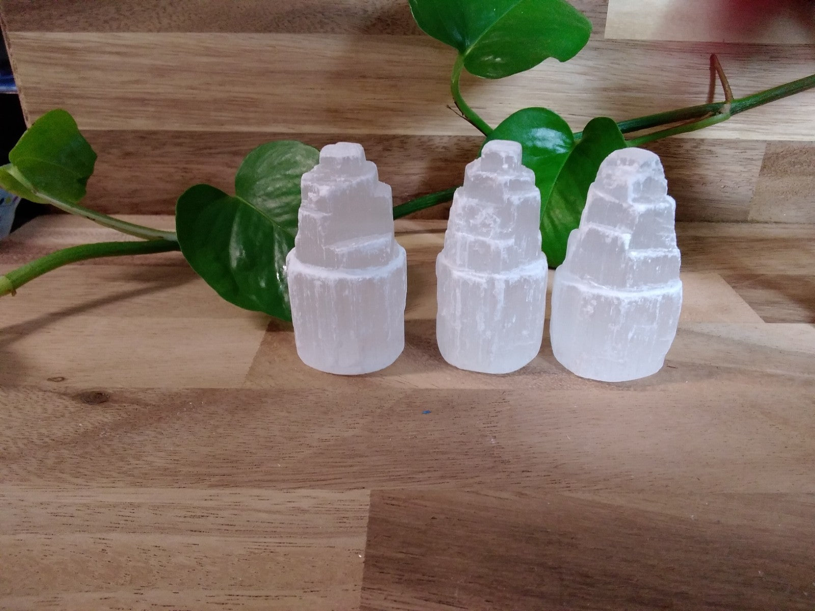 Selenite Mini Tower ~ High Grade Selenite From Morocco ~ 6cm Generators