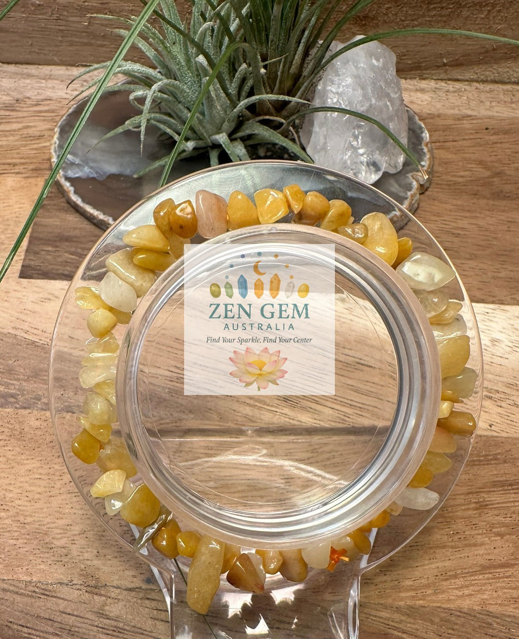 Yellow Jasper Bracelet – Elastic ~ Confidence • Stability • Positive Energy