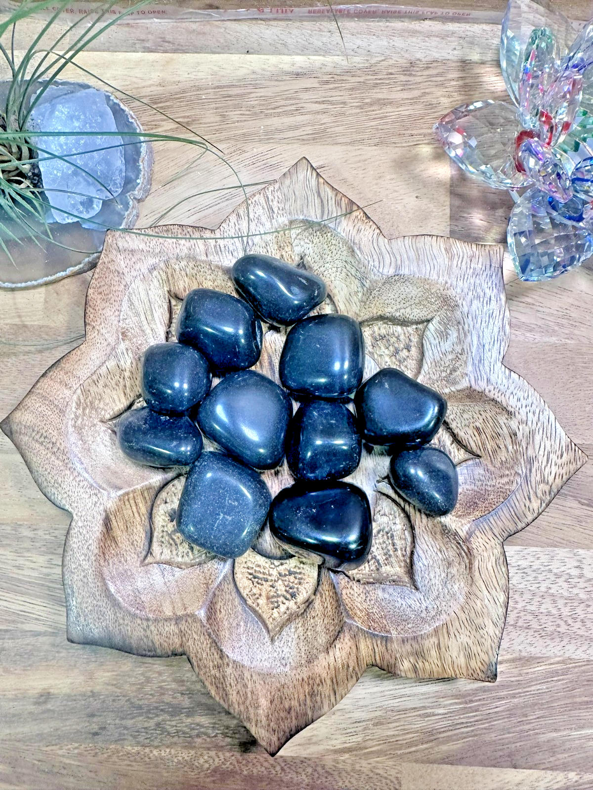 Shungite Tumble Stone ~ each ~ Natural Stone Tumbled and Polished ~ Australia