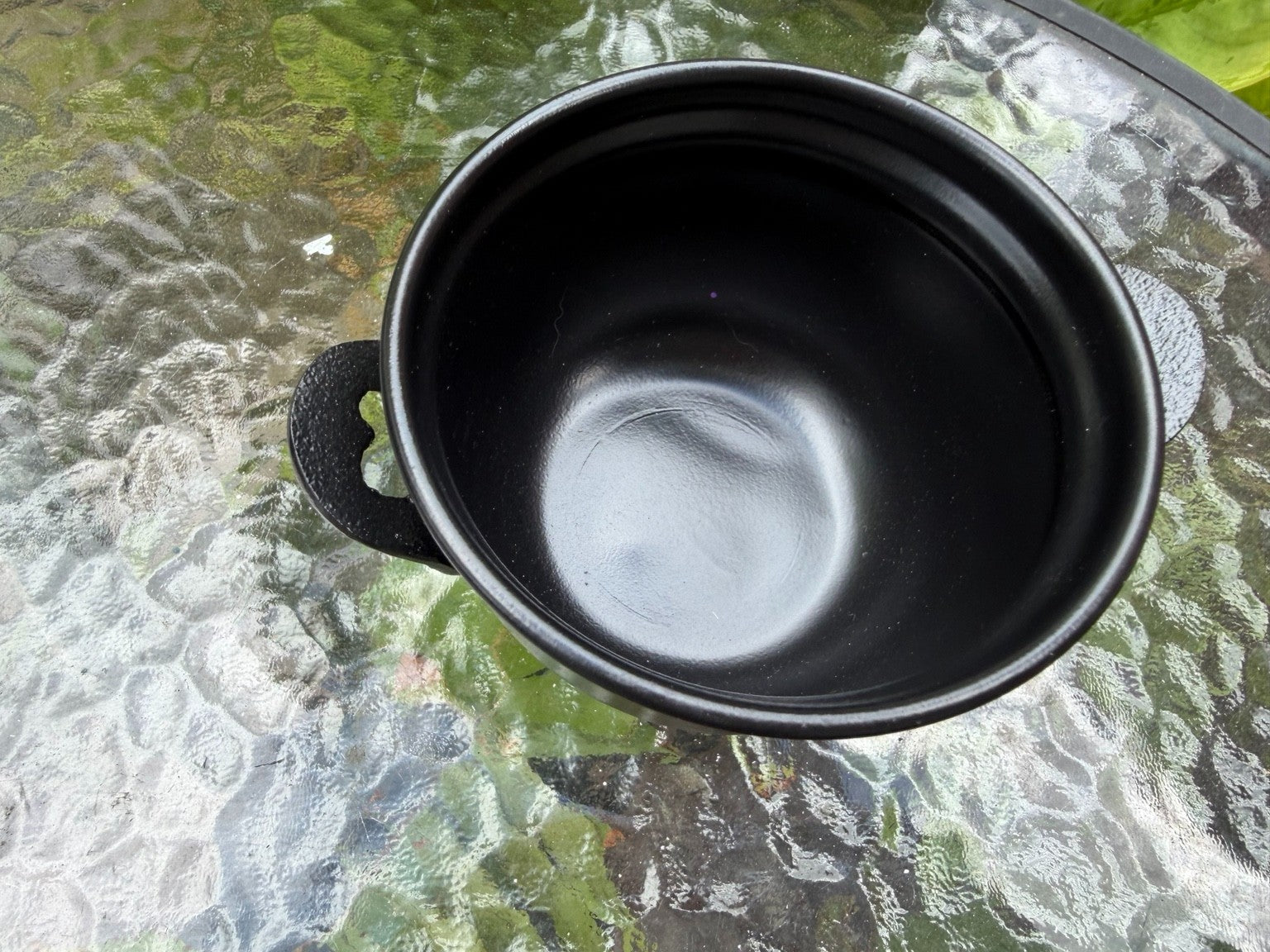 Black Metal Cauldron Triple Leg Ritual Altar Incense Burner Witchcraft Decor 10c