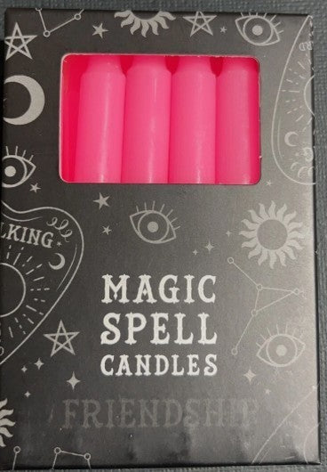 Magic Spell Candles Pack of 12 10cm Ritual Manifestation Wicca Meditation Candle