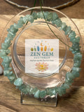 Green Aventurine Bracelet – Elastic ~ Luck • Opportunity • Emotional Balance