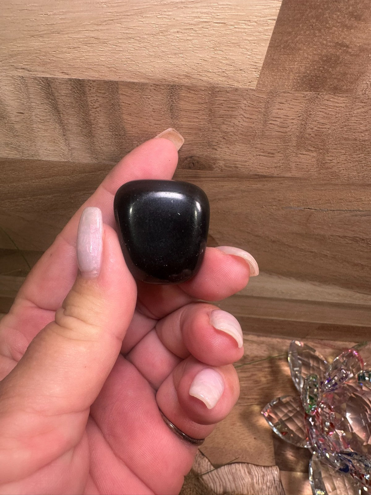 Shungite Tumble Stone ~ 100 gm ~ Natural Stone Tumbled and Polished ~ Australia