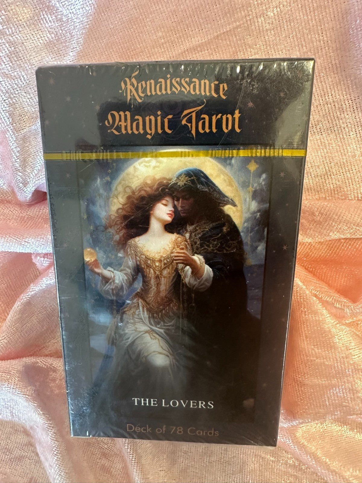 Renaissance Magic Tarot Card Deck – 78 Cards with Artwork by Kaleriia Tverdokhli