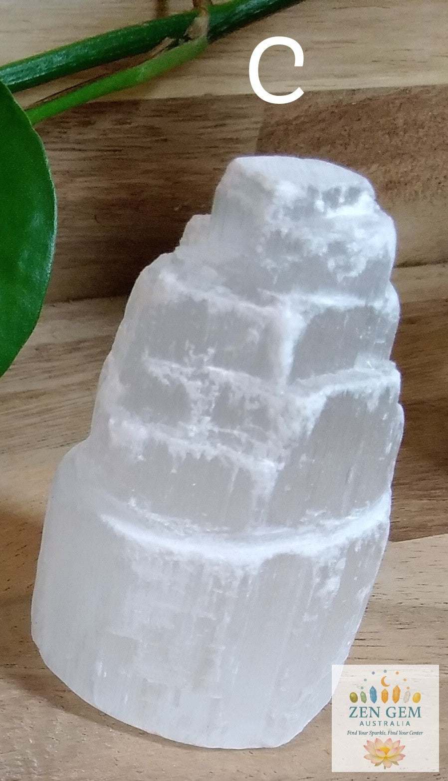Selenite Mini Tower ~ High Grade Selenite From Morocco ~ 6cm Generators