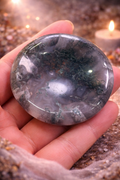 Moss Agate Bowl – 2 Inch Crystal Dish ~ Abundance • Growth • Grounding • (A)