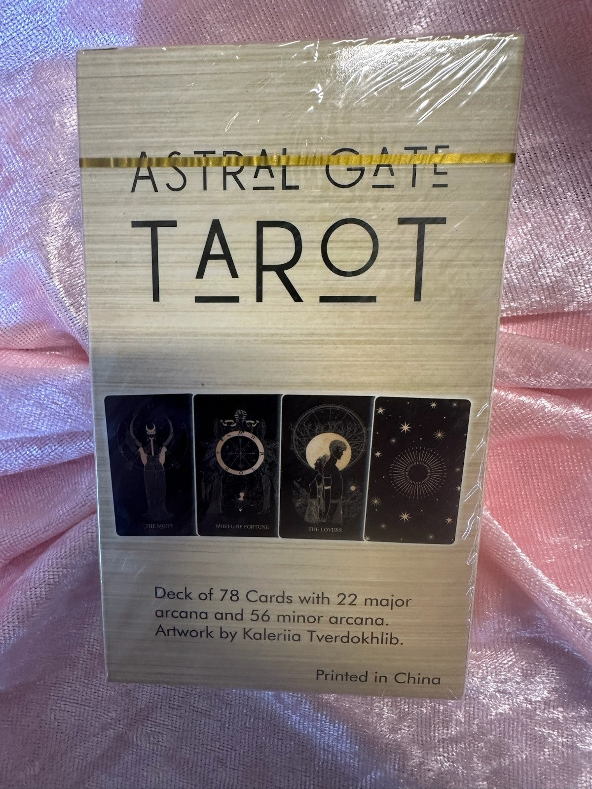 ASTRAL GATE Tarot Card Deck – 78 Cards with Artwork by Kaleriia Tverdokhlib