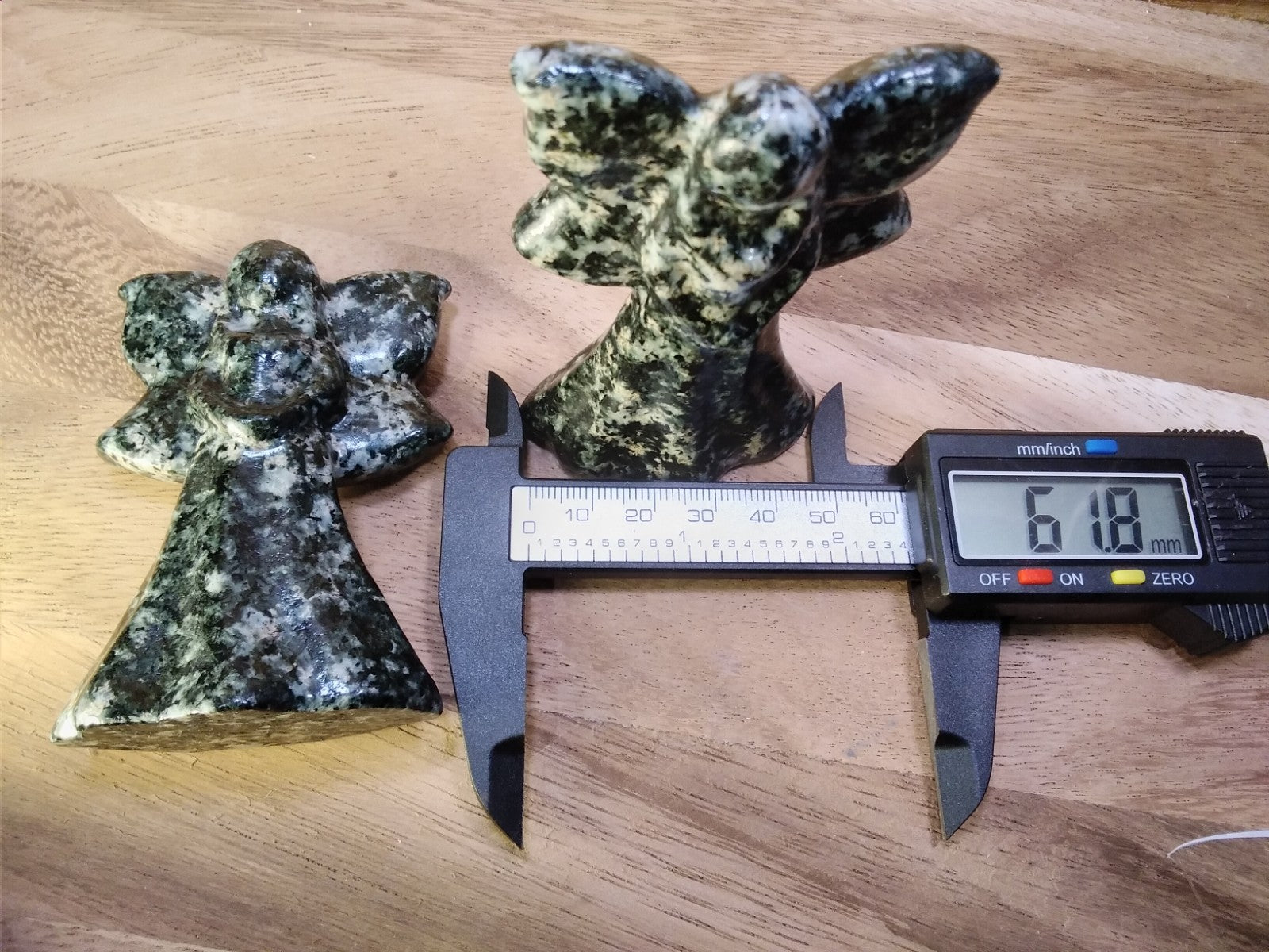 Preseli Bluestone Angel Carving – Natural Crystal Figurine Ancient Energy