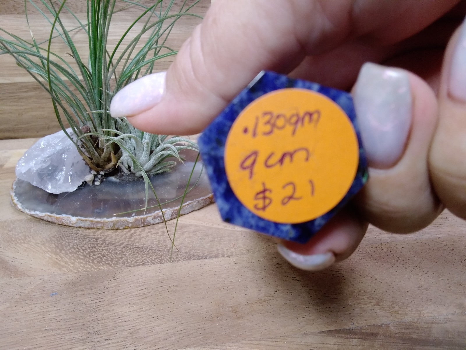 Sodalite Tower ~ 9 cm~ Crystal Generator ~ Blue Stone Healing Crystal ~ 130 g