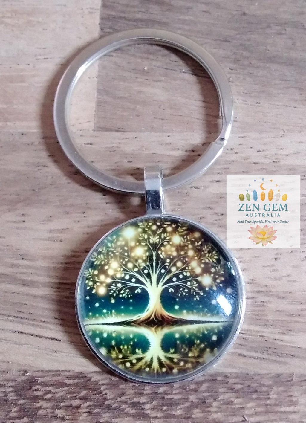 Tree of Life ~Gorgeous ~ Key ring ~ Keychain ~ Spiritual Keyrings – Silver