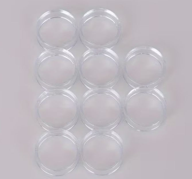 Clear Display Stand – Acrylic Sphere Holder Ring Crystal Balls & Stone 3 x 1 cm