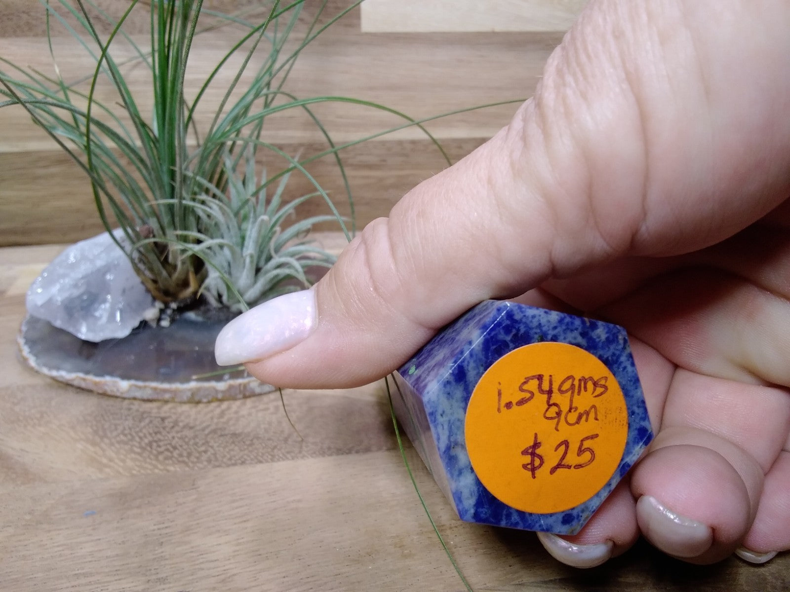 Sodalite Tower ~ 9 cm~ Crystal Generator ~ Blue Stone Healing Crystal ~ 154g