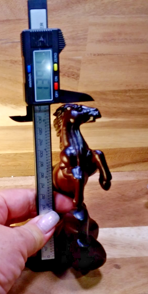 2026 Year of the Horse ~ Hand-Carved Wooden Horse Statue – Rearing Stallion