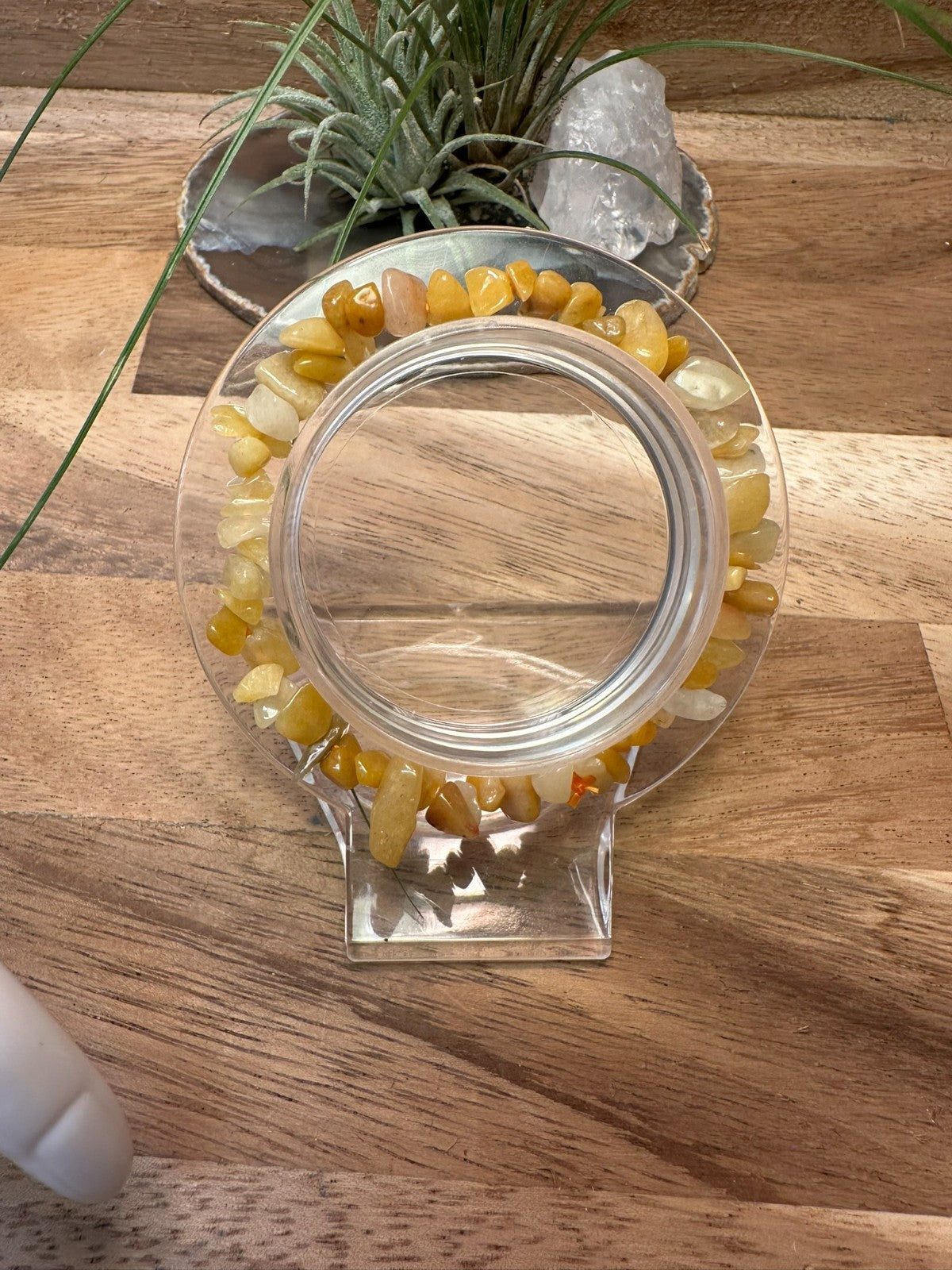 Yellow Jasper Bracelet – Elastic ~ Confidence • Stability • Positive Energy