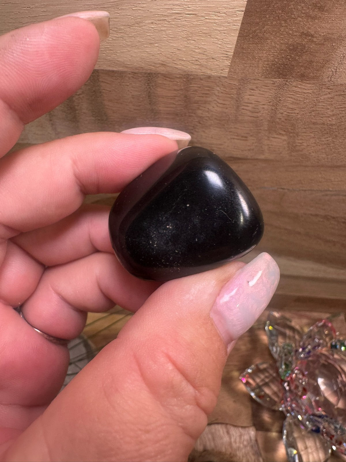 Shungite Tumble Stone ~ 100 gm ~ Natural Stone Tumbled and Polished ~ Australia