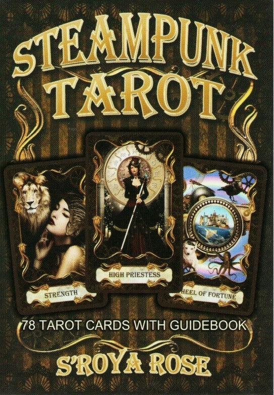 Steampunk Tarot Cards Deck 78 Card Set Guidebook Divination Oracle Gift AU