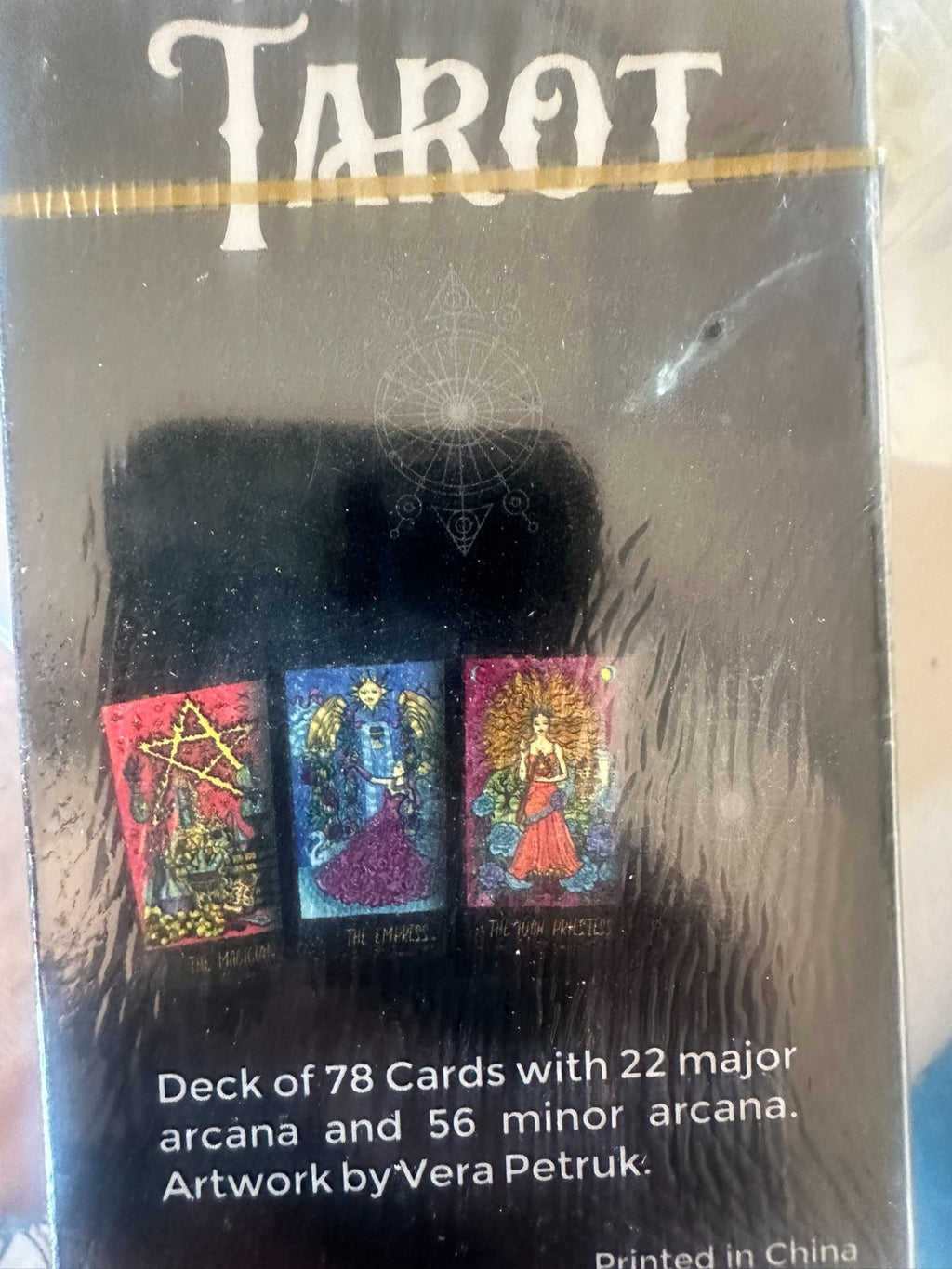 THE MAGIC GATE Tarot Card Deck – 78 Cards with Artwork by Vera Petruk