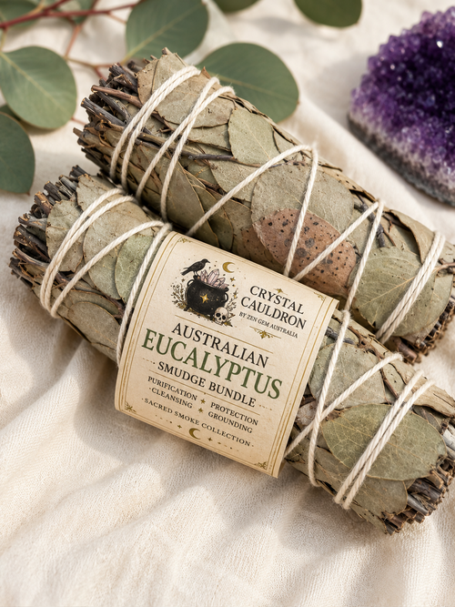 Australian Eucalyptus Smudge Bundle Natural Cleansing Smoke Stick Ritual Herb