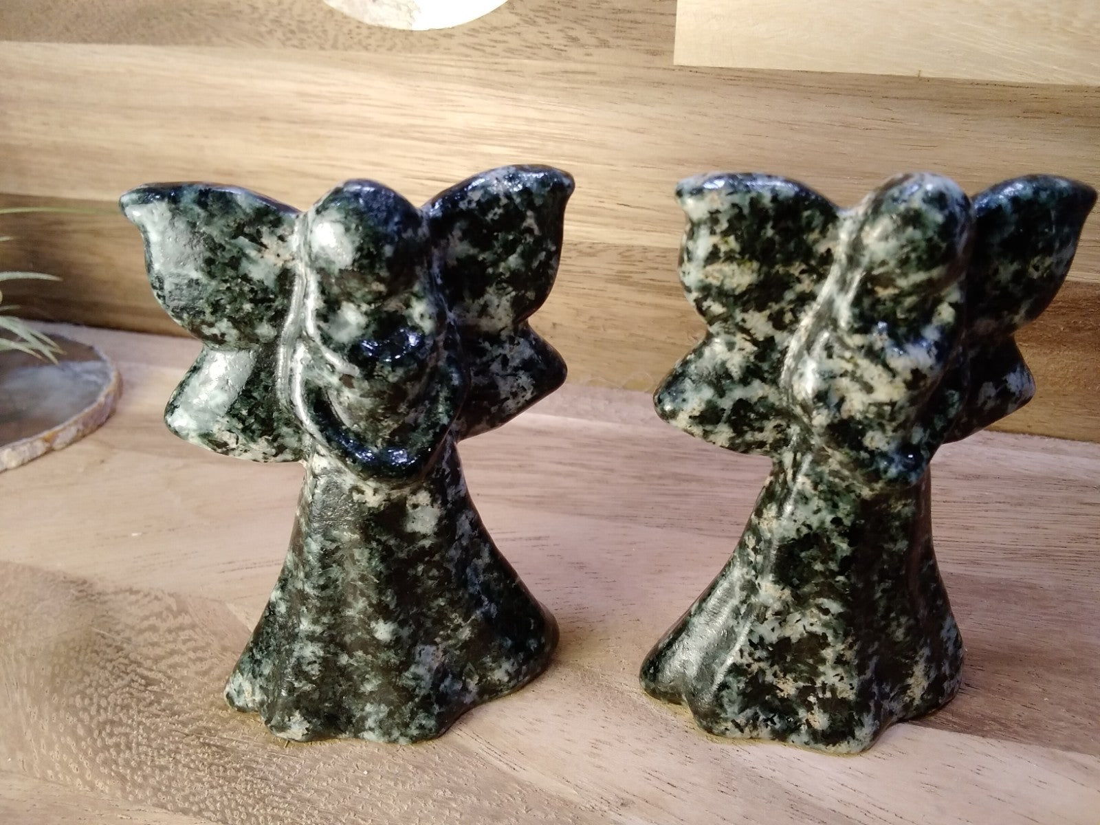 Preseli Bluestone Angel Carving – Natural Crystal Figurine Ancient Energy