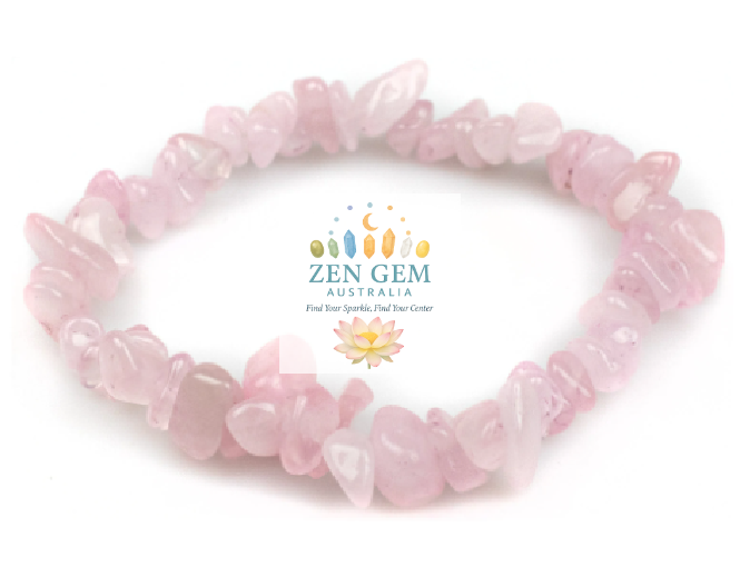 Rose Quartz Bracelet – Elastic ~ Love • Compassion • Emotional Healing