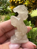 Clear Quartz Horse Carving ~ Year of the Horse ~ 6 cm Crystal Figurine (e)