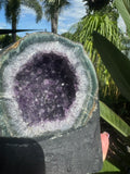 Large Amethyst Geode Crystal Cave ~ Natural Druzy Healing Stone ~ 1.58 kg